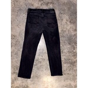 American Eagle Outfitters Extreme Flex Jeans Mens 31x32 Black Denim Straight Leg